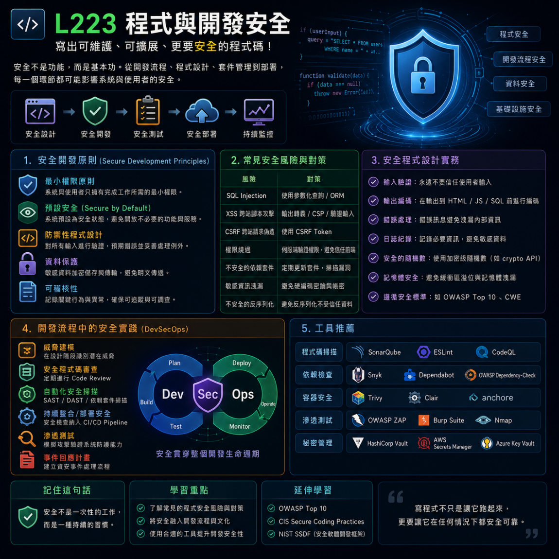 L223 程式與開發安全