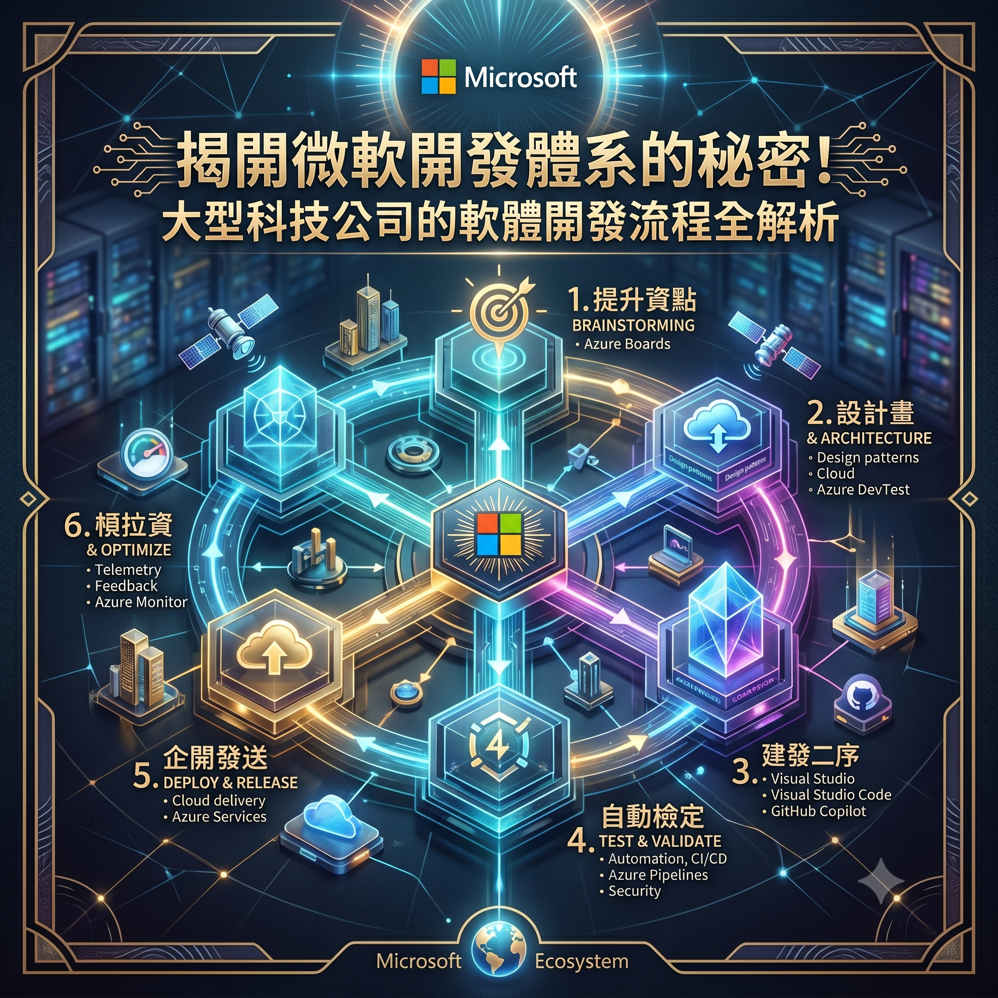 揭開微軟開發體系的秘密！大型科技公司的軟體開發流程全解析
