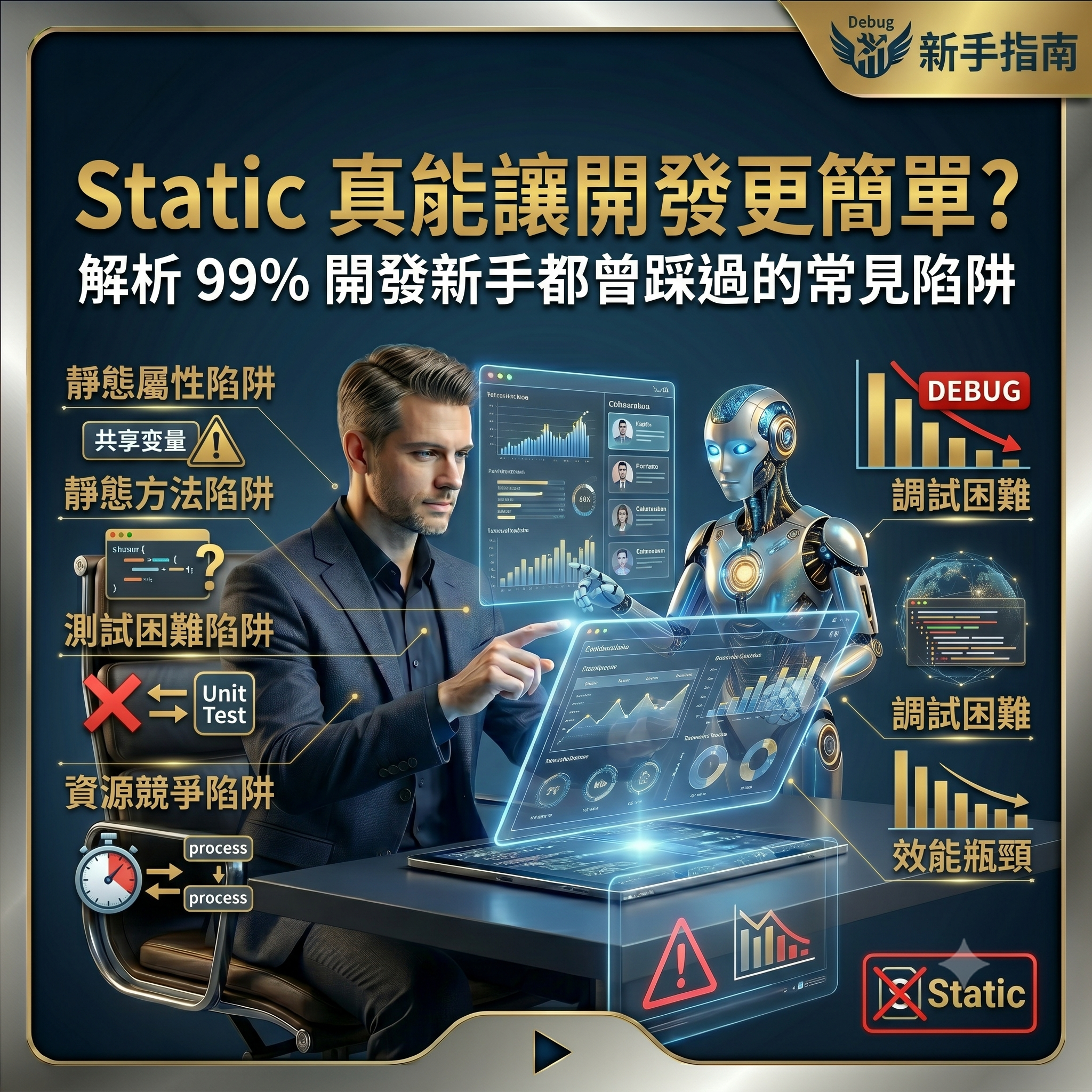 Static 真能讓開發更簡單？解析 99% 開發新手都曾踩過的常見陷阱