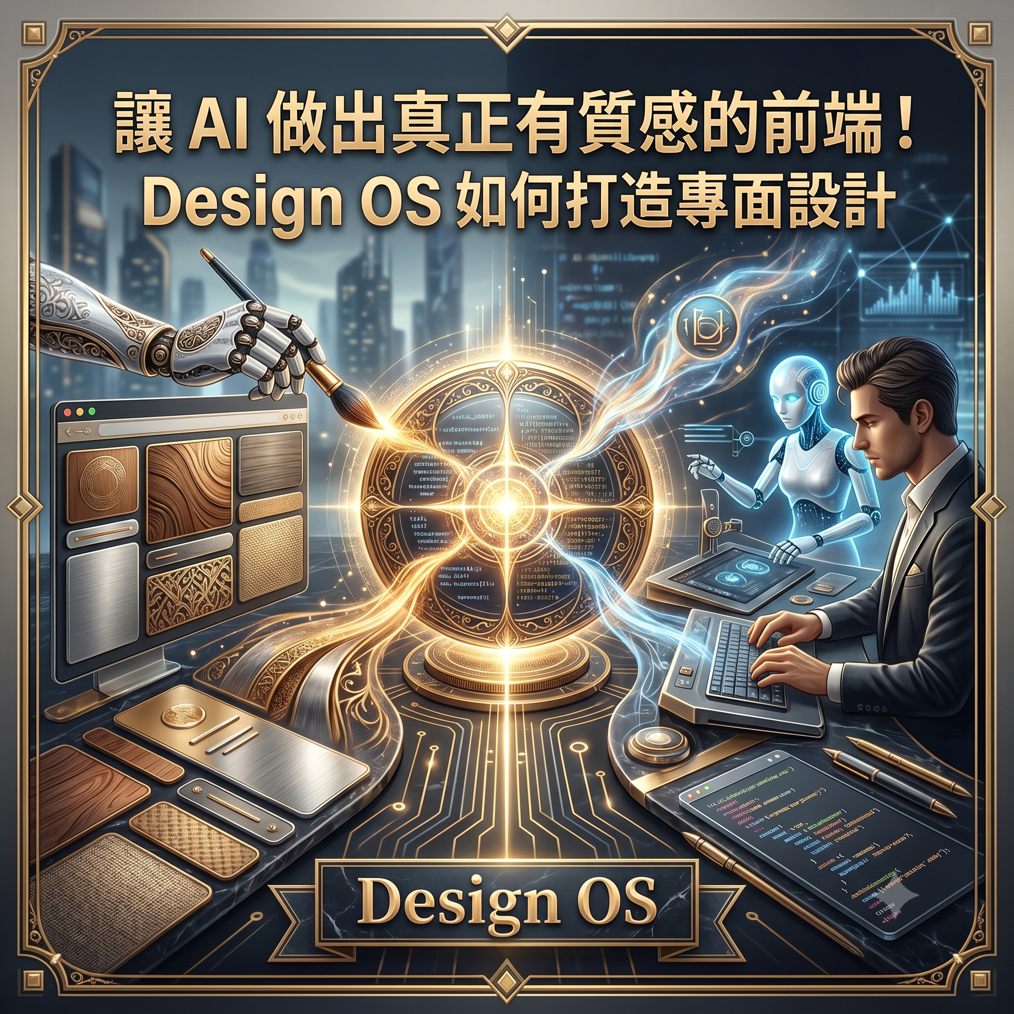 讓 AI 做出真正有質感的前端！Design OS 如何打造專業級介面設計