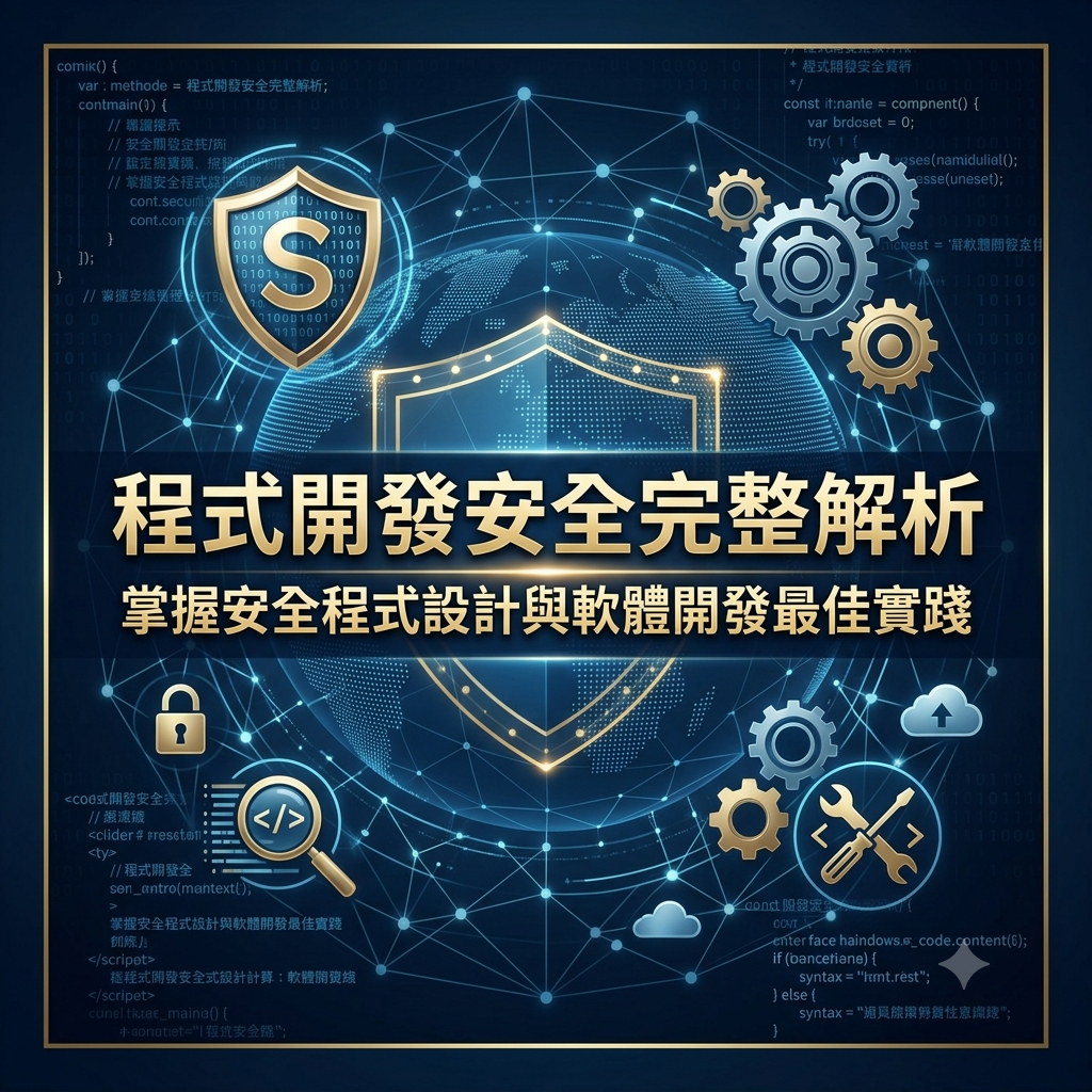 程式開發安全完整解析｜掌握安全程式設計與軟體開發最佳實踐