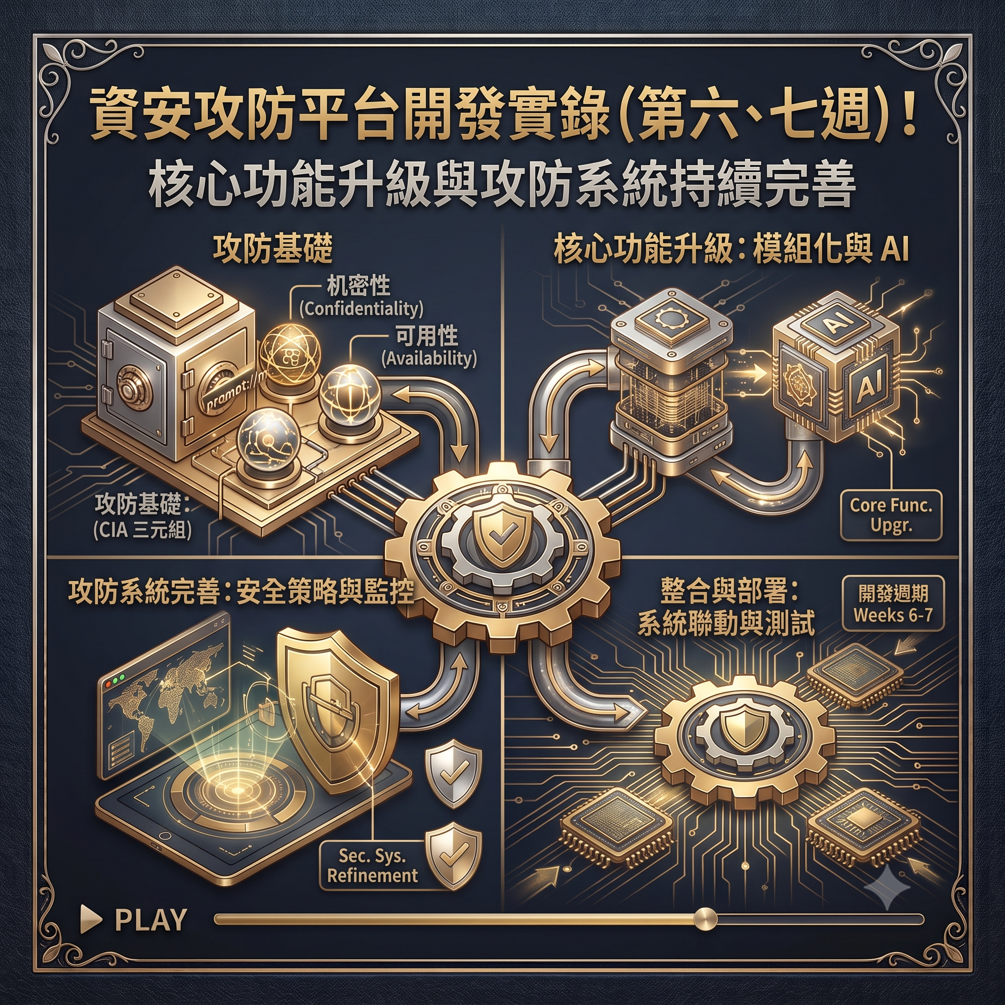 資安攻防平台開發實錄（第六、七週）！核心功能升級與攻防系統持續完善