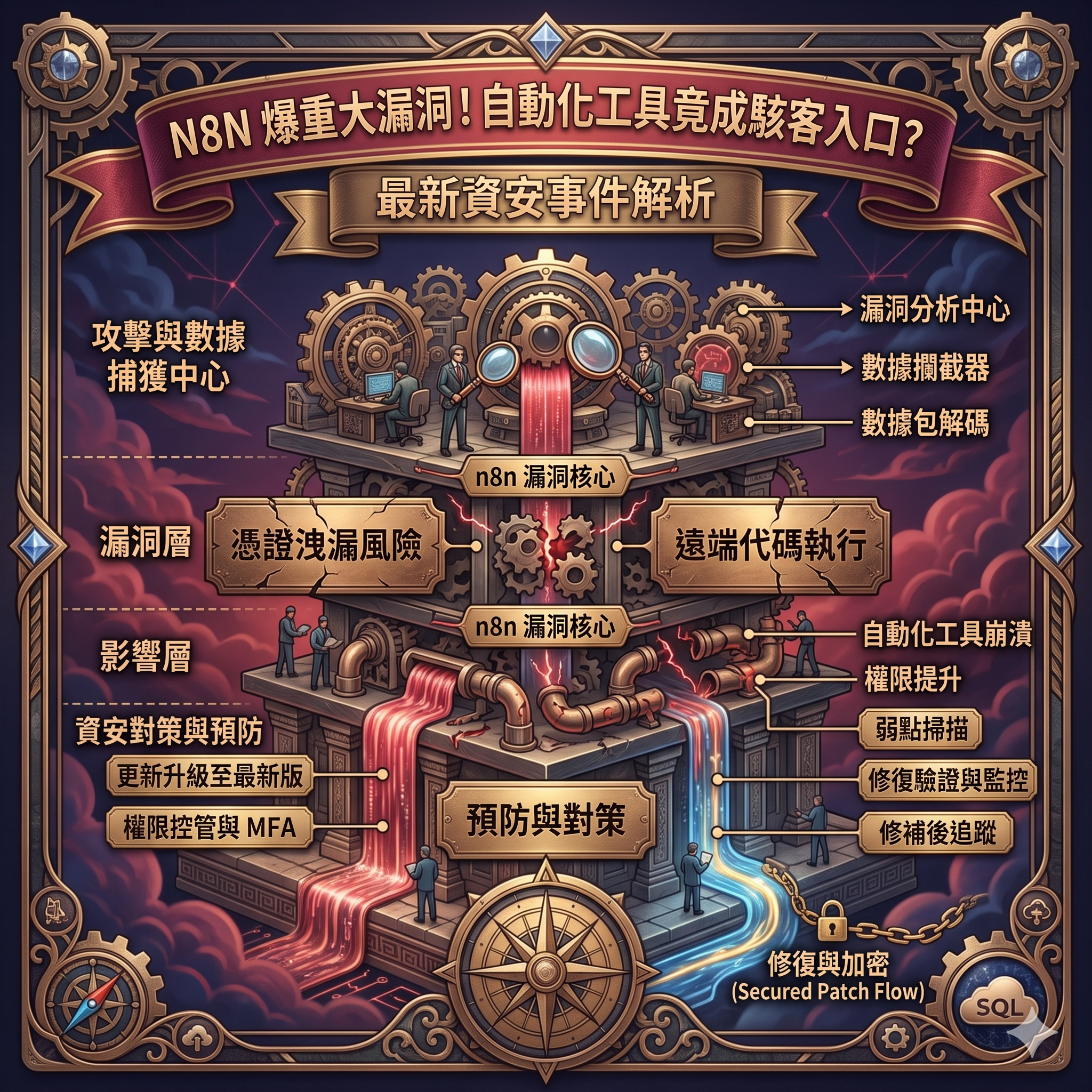 N8N 爆重大漏洞！自動化工具竟成駭客入口？最新資安事件解析