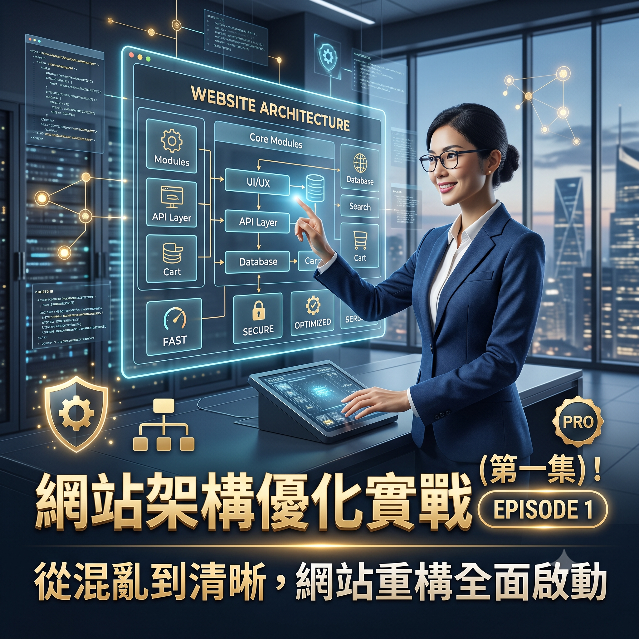 網站架構優化實戰（第一集）！從混亂到清晰，網站重構全面啟動